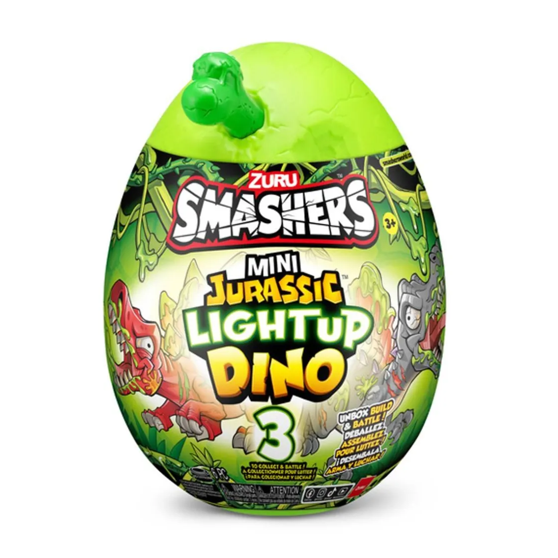 ZURU Figura juguete Dino Luminoso Mini Jurassic (Varios modelos) ㅤ* Figuras De Acción