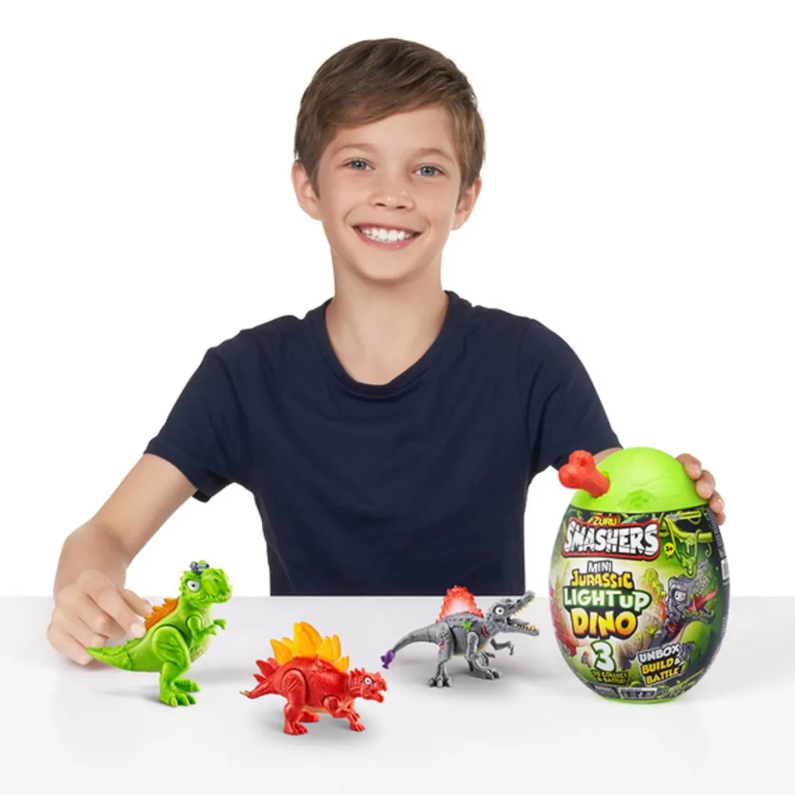 ZURU Figura juguete Dino Luminoso Mini Jurassic (Varios modelos) ㅤ* Figuras De Acción