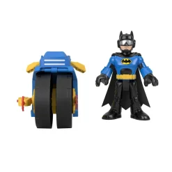 MATTEL Fisher Price - Batman - Vehículo de juguete Imaginext DC Super Friends Batman con Moto XL ㅤ
