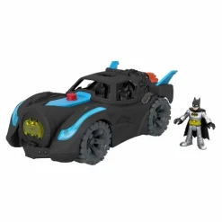 MATTEL Fisher Price - Imaginext - Batmóvil Power Reveal con figura de Batman* Coleccionables Y Mini Mundos