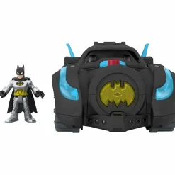 MATTEL Fisher Price - Imaginext - Batmóvil Power Reveal con figura de Batman* Coleccionables Y Mini Mundos