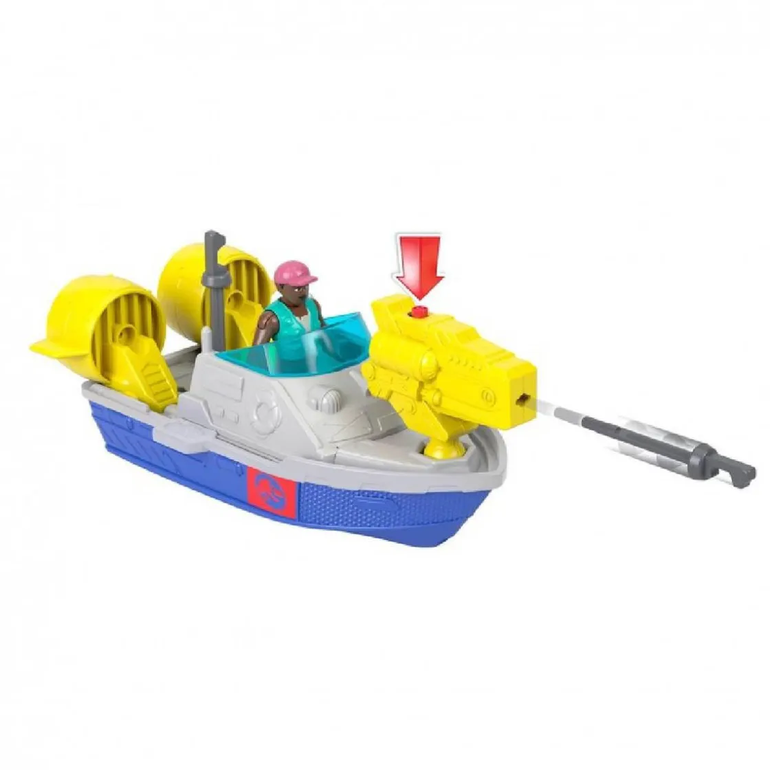 MATTEL Fisher Price Imaginext - Jurassic World - Caza y Atrapa al Mosasaurus