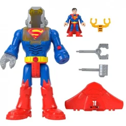 MATTEL Fisher Price Imaginext - Superman con Exoesqueleto-Robot