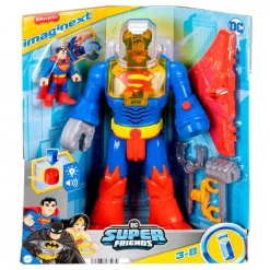 MATTEL Fisher Price Imaginext - Superman con Exoesqueleto-Robot