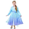 RUBIE'S Frozen - Disfraz Infantil Elsa Travel Deluxe Frozen II 7-8 años