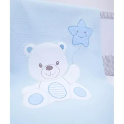 Prenatal Funda de cuna veraniega con bordado