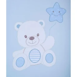 Prenatal Funda de cuna veraniega con bordado