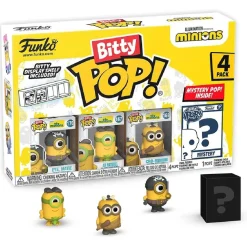 FUNKO UK LIMITED Funko Bitty POP! - Minions - Pack 4 figuras (varios modelos)* Friki Zone
