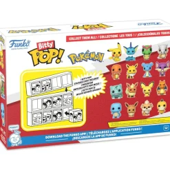 FUNKO UK LIMITED Funko Bitty Pop! - Pokémon - Pack de 4 Figuras (Varios Modelos)