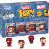 FUNKO UK LIMITED Funko Bitty Pop! - Spider-man - Pack de 4 Figuras (Varios Modelos)