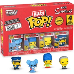 FUNKO UK LIMITED Funko Bitty Pop! - The Simpsons - Pack de 4 Figuras (Varios Modelos)