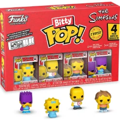 FUNKO UK LIMITED Funko Bitty Pop! - The Simpsons - Pack de 4 Figuras (Varios Modelos)
