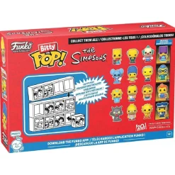 FUNKO UK LIMITED Funko Bitty Pop! - The Simpsons - Pack de 4 Figuras (Varios Modelos)
