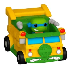 FUNKO UK LIMITED Funko Bitty Pop! Rides - Teenage Mutant Ninja Turtles - Leonardo con Turtle Van* Friki Zone