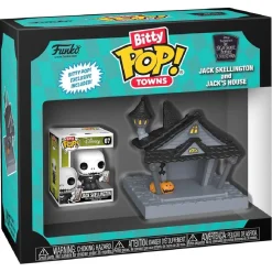 FUNKO UK LIMITED Funko Bitty Pop! Towns - Pesadilla antes de Navidad - Jack Skellington y su casa* Friki Zone