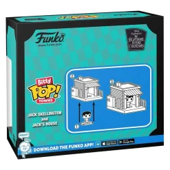 FUNKO UK LIMITED Funko Bitty Pop! Towns - Pesadilla antes de Navidad - Jack Skellington y su casa* Friki Zone