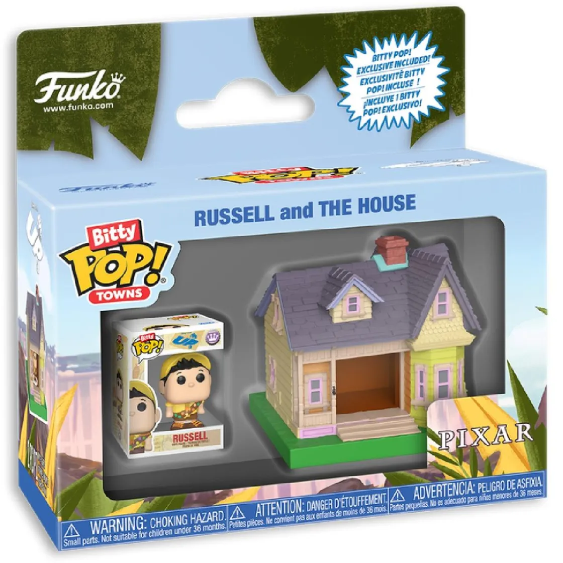 FUNKO UK LIMITED Funko Bitty Pop! Towns - Up - Russell y The House