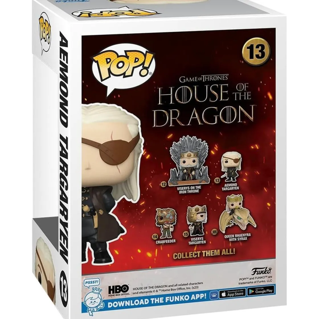 FUNKO UK LIMITED Funko Pop! - House Of The Dragon - Aemond Targaryen