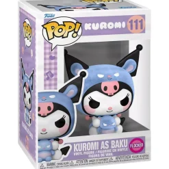 FUNKO UK LIMITED Funko Pop! - Kuromi - Kuromi as Baku (Flocked)