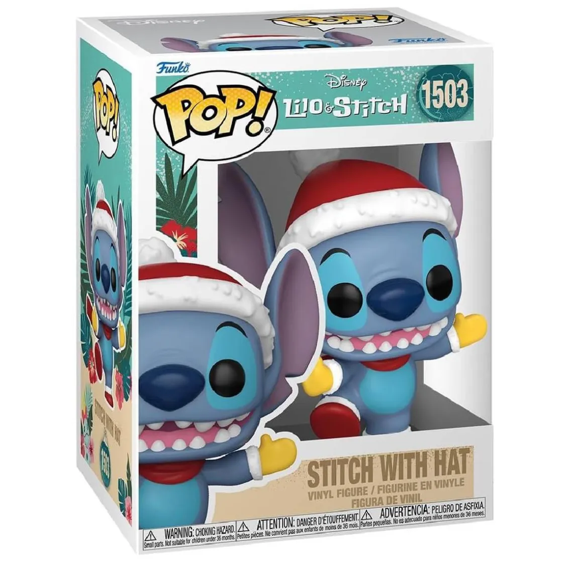 FUNKO UK LIMITED Funko Pop! - Lilo & Stitch - Stitch con gorro* Friki Zone