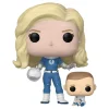 FUNKO UK LIMITED Funko Pop! - Los 4 Fantásticos First Steps - Invisible Woman & Franklin