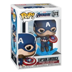 FUNKO UK LIMITED Funko Pop! - Los Vengadores - Capitán América con escudo roto