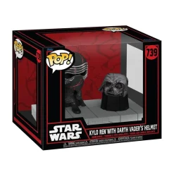 FUNKO UK LIMITED Funko Pop! - Star Wars - Kylo Ren with Darth Vader Helmet* Friki Zone