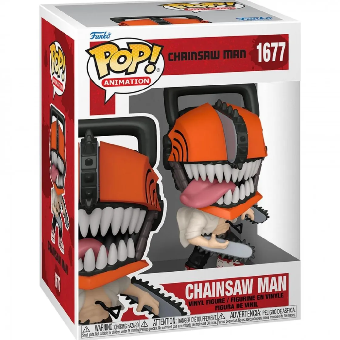 FUNKO UK LIMITED Funko Pop! Animation - Chainsaw Man con variante Chase* Friki Zone