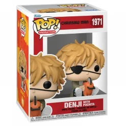 FUNKO UK LIMITED Funko Pop! Animation - Chainsaw Man - Denji con Pochita