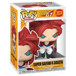 FUNKO UK LIMITED Funko Pop! Animation - Dragon Ball GT - Super Saiyan 4 Gogeta con variante Chase* Friki Zone