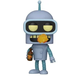 FUNKO UK LIMITED Funko Pop! Animation - Futurama - Bender con variante Chase Glow in the Dark