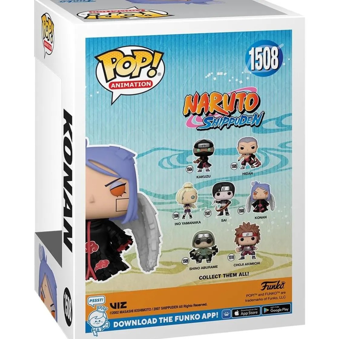 FUNKO UK LIMITED Funko Pop! Animation - Naruto Shippuden - Konan