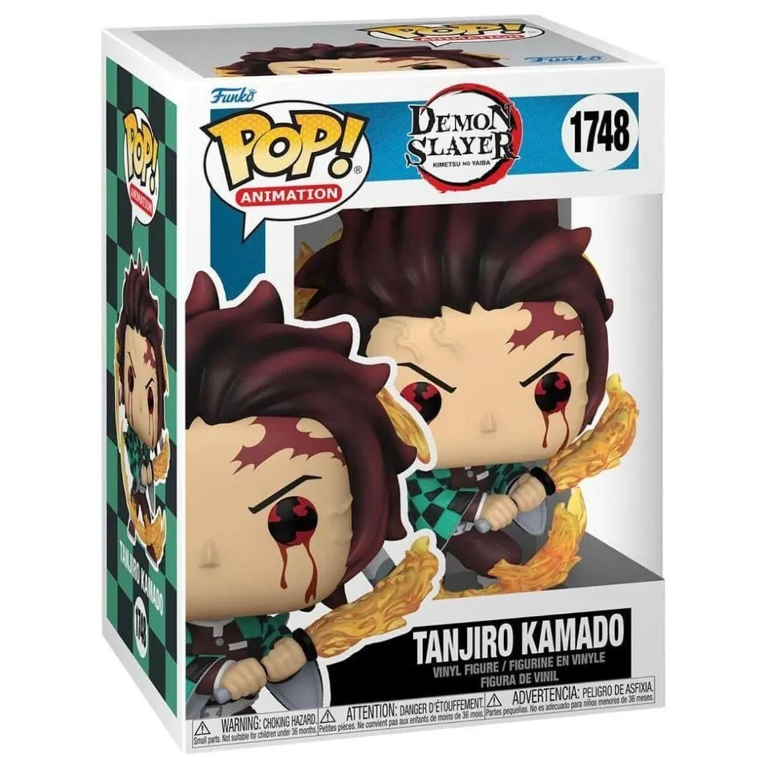 FUNKO UK LIMITED Funko Pop! Animation - Tanjiro Kamado - Figura Demon Slayer