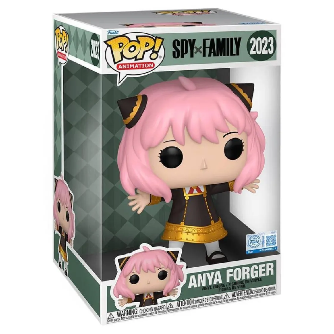 FUNKO UK LIMITED Funko Pop! Animation Jumbo - Spy x Family - Anya Forger