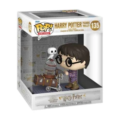 FUNKO UK LIMITED Funko Pop! Deluxe - Harry Potter - Harry con su baúl* Friki Zone