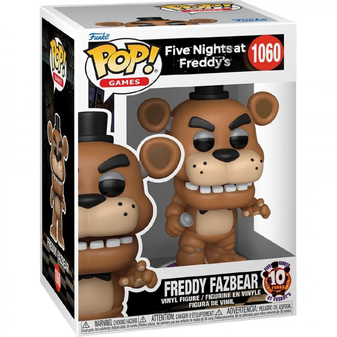 FUNKO UK LIMITED Funko Pop! Games - Five Nights at Freddy's - Freddy Fazbear