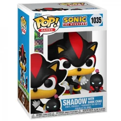 FUNKO UK LIMITED Funko Pop! Games - Sonic the Hedgehog - Shadow con Dark Chao* Friki Zone
