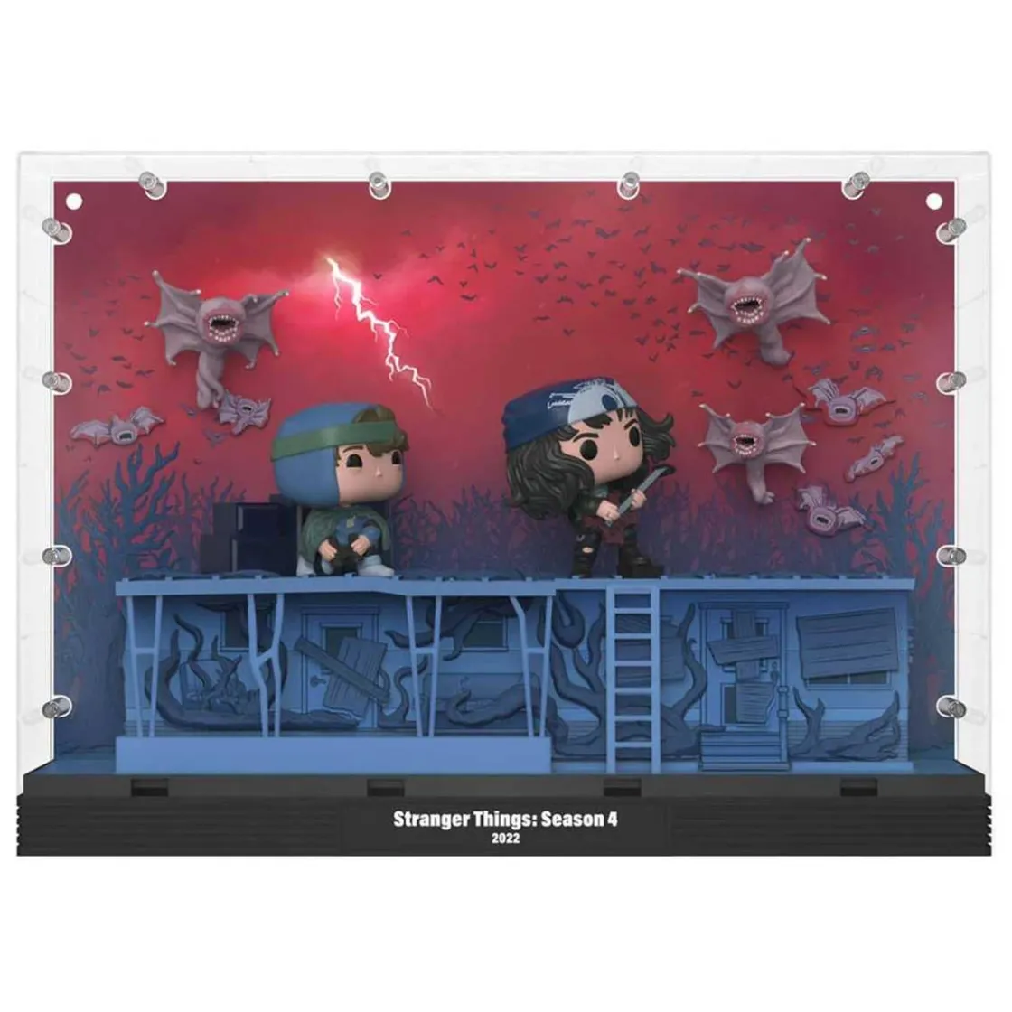 FUNKO UK LIMITED Funko Pop! Moment - Stranger Things - Dustin / Eddie / Demobats* Friki Zone