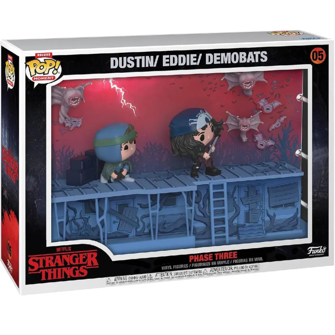 FUNKO UK LIMITED Funko Pop! Moment - Stranger Things - Dustin / Eddie / Demobats* Friki Zone