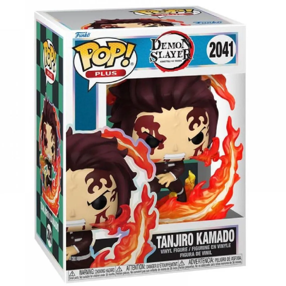 FUNKO UK LIMITED Funko Pop! Plus - Demon Slayer - Tanjiro Kamado* Friki Zone