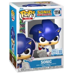 FUNKO UK LIMITED Funko Pop! Plus - Sonic the Hedgehog - Sonic (Perlado)* Friki Zone