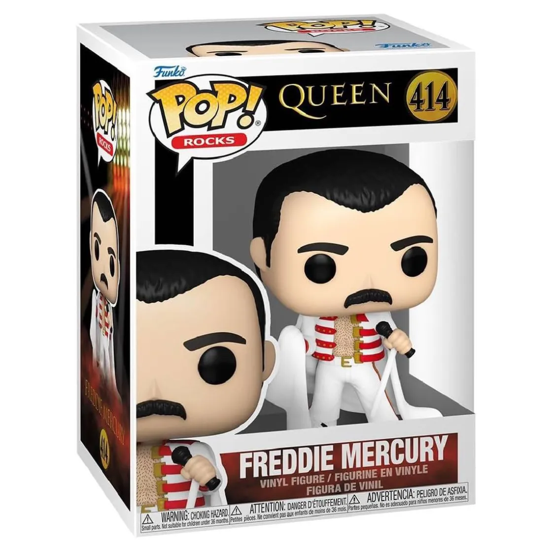 FUNKO UK LIMITED Funko Pop! Rocks - Queen - Freddie Mercury* Friki Zone