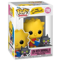 FUNKO UK LIMITED Funko Pop! Television - The Simpsons - Lisa con Snowball II* Friki Zone