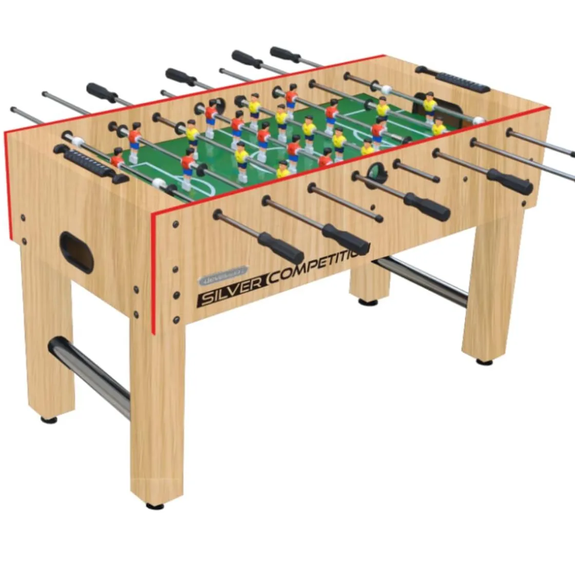 DEVESSPORT Futbolín Silver Competition – Edición New Silver* Motos Y Triciclos