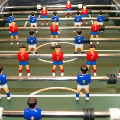 DEVESSPORT Futbolín Silver con jugadores de piernas abiertas