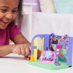 SPIN MASTER Gabby's Dollhouse - Sala de Juegos de Carlita* Coleccionables Y Mini Mundos