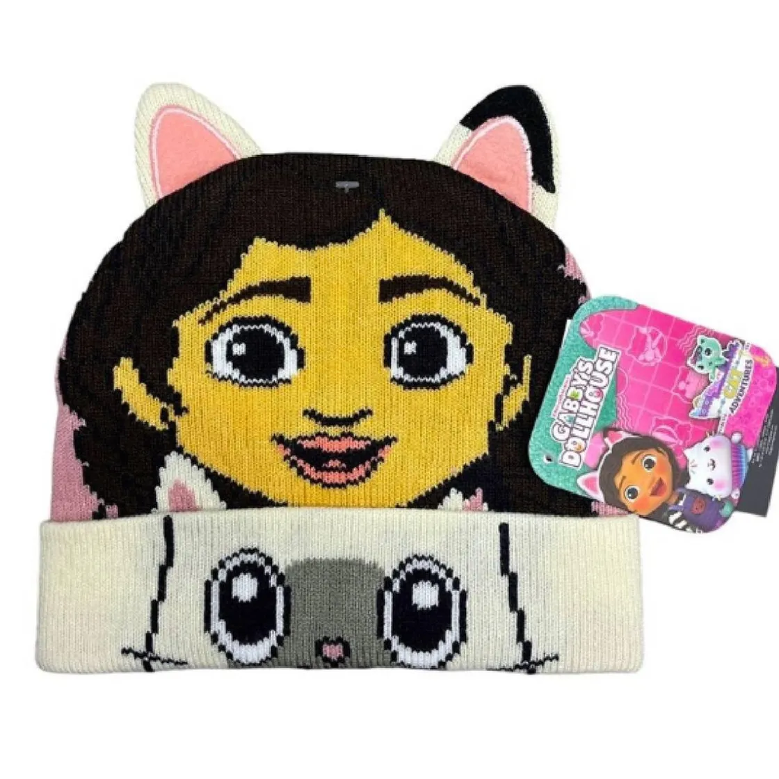 ARTESANIA CERDÁ Gabby's Dollhouse - Gorro de Punto T.Única