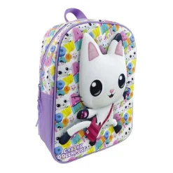 KOOKYLOOS Gabby's Dollhouse - Mochila 3D EVA 30cm* Material Escolar