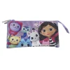 T-RACERS Gabby's Dollhouse - Portatodo triple* Material Escolar