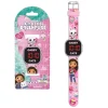 KIDS EUROSWAN S.L. Gabbys Dollhouse - Reloj led* Coleccionables Y Mini Mundos